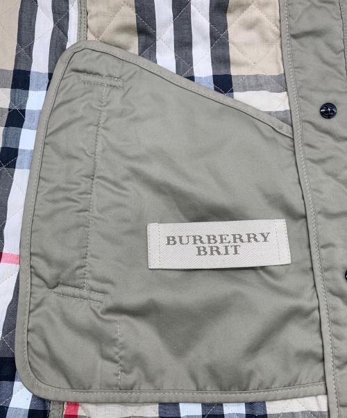 BURBERRY BRIT（バーバリーブリット）BURBERRY BRIT (バーバリーブリット) キルティングコート ベージュ サイズ:XXLの古着・服飾アイテム