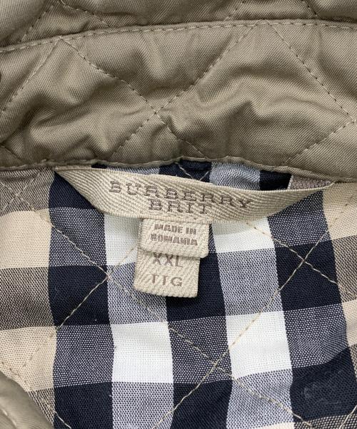 BURBERRY BRIT（バーバリーブリット）BURBERRY BRIT (バーバリーブリット) キルティングコート ベージュ サイズ:XXLの古着・服飾アイテム