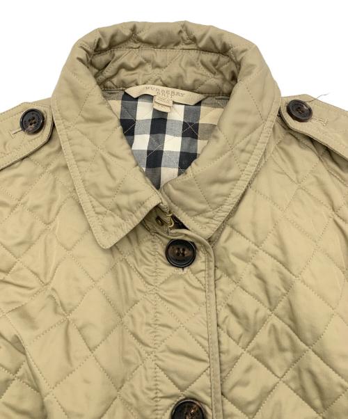 BURBERRY BRIT（バーバリーブリット）BURBERRY BRIT (バーバリーブリット) キルティングコート ベージュ サイズ:XXLの古着・服飾アイテム