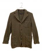 COMME des GARCONS HOMMEコムデギャルソン オム）の古着「ウールジャケット」｜グリーン