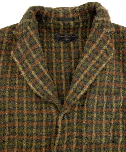 COMME des GARCONS HOMME（コムデギャルソン オム）COMME des GARCONS HOMME (コムデギャルソン オム) ウールジャケット グリーン サイズ:Mの古着・服飾アイテム