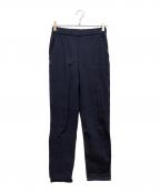 YORIヨリ）の古着「ぬくぬくスリムパンツ」｜ネイビー