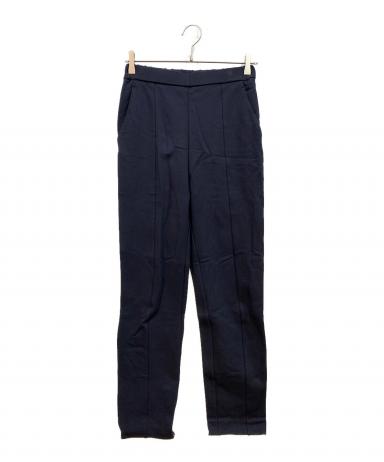 中古・古着通販】YORI (ヨリ) ぬくぬくスリムパンツ ネイビー サイズ