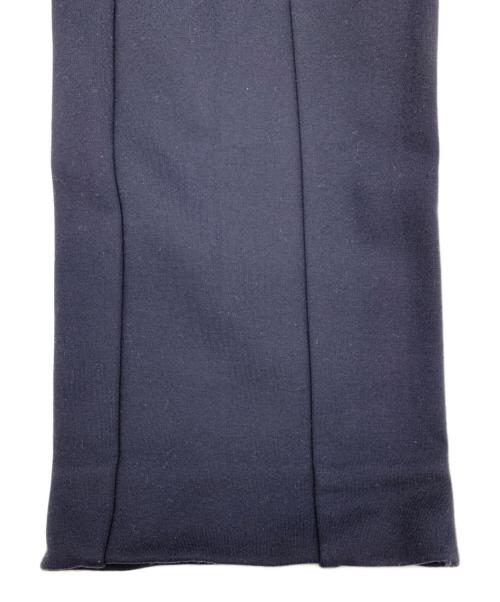 YORI（ヨリ）YORI (ヨリ) ぬくぬくスリムパンツ ネイビー サイズ:38の古着・服飾アイテム