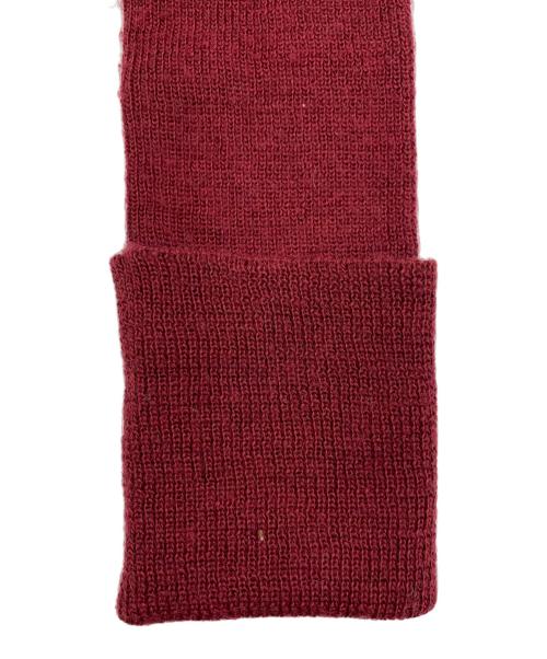 Vivienne Westwood RED LABEL（ヴィヴィアンウエストウッドレッドレーベル）Vivienne Westwood RED LABEL (ヴィヴィアンウエストウッドレッドレーベル) 薄手カーディガン ワインレッド サイズ:2の古着・服飾アイテム