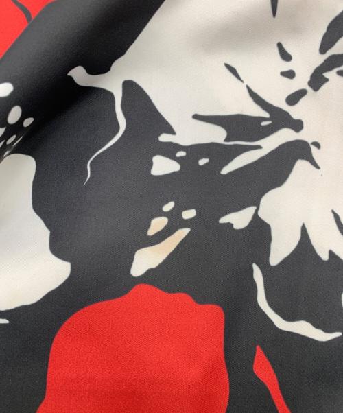 N°21（ヌメロヴェントゥーノ）N°21 (ヌメロヴェントゥーノ) フレアスカート ブラック×レッド サイズ:42の古着・服飾アイテム