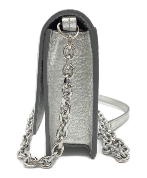 Maison Margiela（メゾンマルジェラ）Maison Margiela (メゾンマルジェラ) チェーンショルダーウォレット シルバーの古着・服飾アイテム
