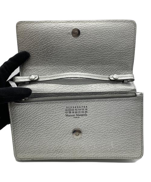Maison Margiela（メゾンマルジェラ）Maison Margiela (メゾンマルジェラ) チェーンショルダーウォレット シルバーの古着・服飾アイテム