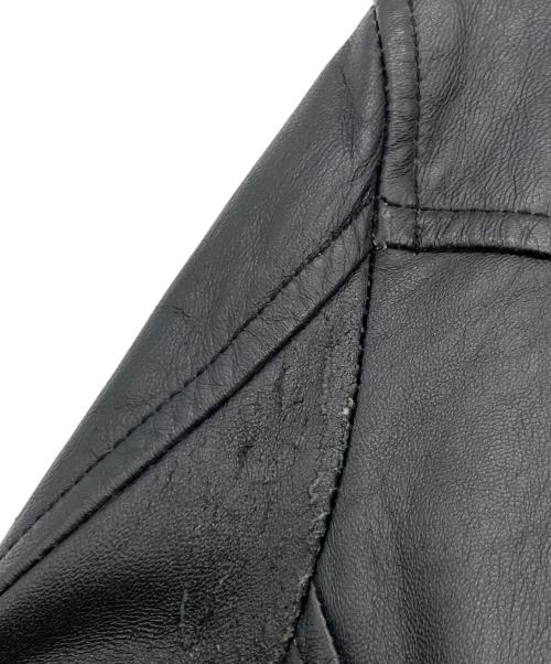 JACKROSE（ジャックローズ）JACKROSE (ジャックローズ) ダブルライダースジャケット ブラック サイズ:2の古着・服飾アイテム