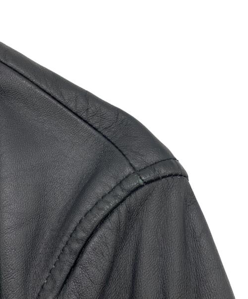 JACKROSE（ジャックローズ）JACKROSE (ジャックローズ) ダブルライダースジャケット ブラック サイズ:2の古着・服飾アイテム