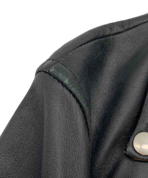 JACKROSE（ジャックローズ）JACKROSE (ジャックローズ) ダブルライダースジャケット ブラック サイズ:2の古着・服飾アイテム