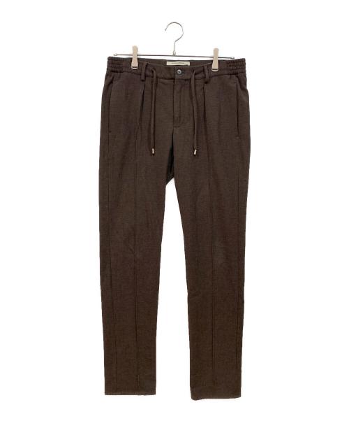 giab's ARCHIVIO（ジャブス アルキヴィオ）giab's ARCHIVIO (ジャブス アルキヴィオ) スラックス ブラウン サイズ:46の古着・服飾アイテム