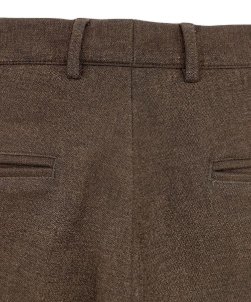 giab's ARCHIVIO（ジャブス アルキヴィオ）giab's ARCHIVIO (ジャブス アルキヴィオ) スラックス ブラウン サイズ:46の古着・服飾アイテム