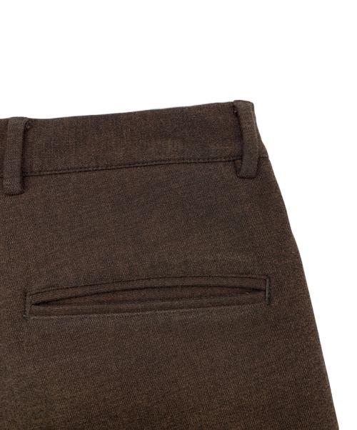 giab's ARCHIVIO（ジャブス アルキヴィオ）giab's ARCHIVIO (ジャブス アルキヴィオ) スラックス ブラウン サイズ:46の古着・服飾アイテム