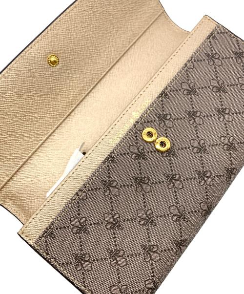 PATRICK COX（パトリックコックス）PATRICK COX (パトリックコックス) 長財布 ベージュ×グレーの古着・服飾アイテム