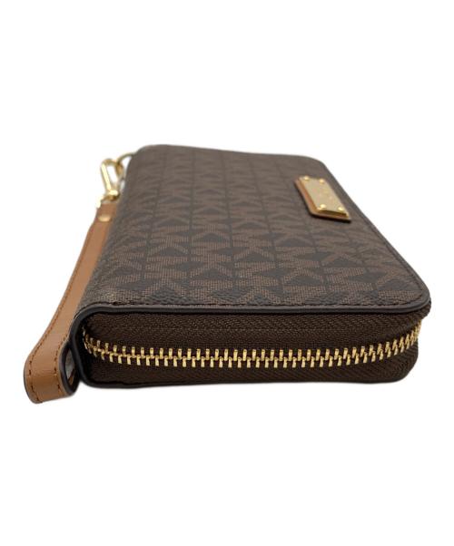 MICHAEL KORS（マイケル・コース）MICHAEL KORS (マイケル・コース) 長財布 ブラウンの古着・服飾アイテム