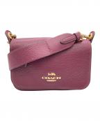 COACHコーチ）の古着「ショルダーバッグ」｜パープル