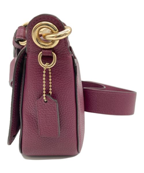 COACH（コーチ）COACH (コーチ) ショルダーバッグ パープルの古着・服飾アイテム