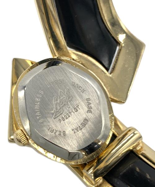 heel（ヒール）heel (ヒール) バングルウォッチ ホワイトの古着・服飾アイテム