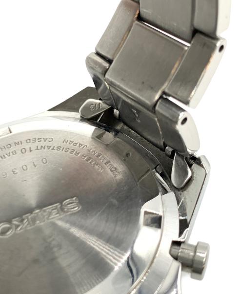 SEIKO（セイコー）SEIKO (セイコー) 腕時計 ブラックの古着・服飾アイテム