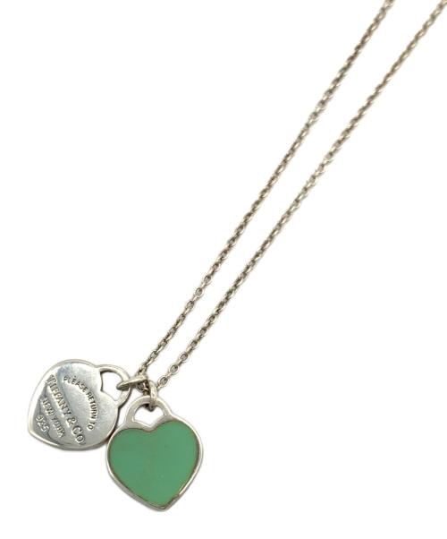 TIFFANY & Co.（ティファニー アンド コー）Tiffany & Co. (ティファニー アンド コー) ミニダブルハートタグペンダント シルバーの古着・服飾アイテム