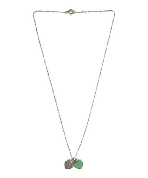 TIFFANY & Co.（ティファニー アンド コー）Tiffany & Co. (ティファニー アンド コー) ミニダブルハートタグペンダント シルバーの古着・服飾アイテム