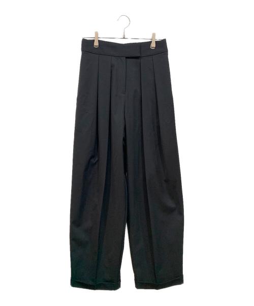 CADUNE（カデュネ）CADUNE (カデュネ) ワイドパンツ ブラック サイズ:SIZE40の古着・服飾アイテム