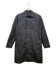 Aquascutum×EDIFICE（アクアスキュータム×エディフィス）の古着「ライナー付ステンカラーコート」｜ネイビー