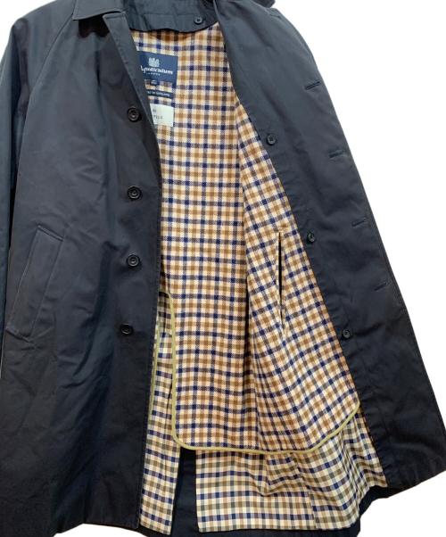 Aquascutum（アクアスキュータム）Aquascutum (アクアスキュータム) EDIFICE (エディフィス) ライナー付ステンカラーコート ネイビー サイズ:40/102cmの古着・服飾アイテム