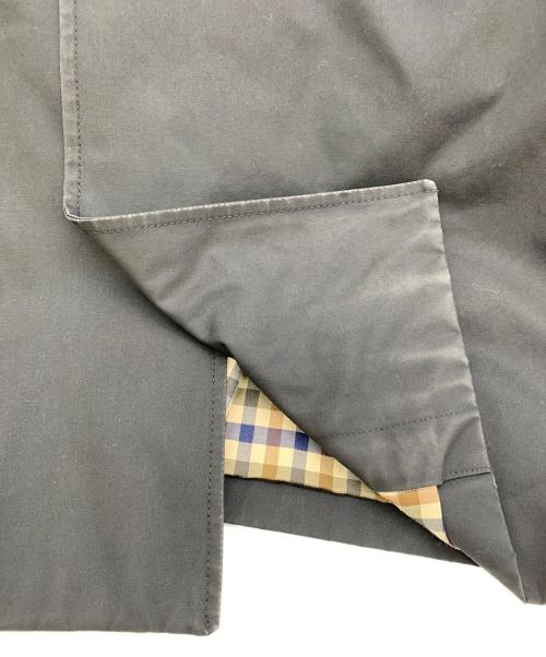 Aquascutum（アクアスキュータム）Aquascutum (アクアスキュータム) EDIFICE (エディフィス) ライナー付ステンカラーコート ネイビー サイズ:40/102cmの古着・服飾アイテム