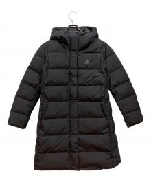 adidas（アディダス）の古着「ミッドレングス ダウンコート」｜ブラック