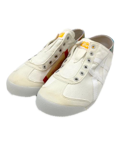 Onitsuka Tiger（オニツカタイガー）Onitsuka Tiger (オニツカタイガー) ローカットスニーカー ホワイト サイズ:US6の古着・服飾アイテム