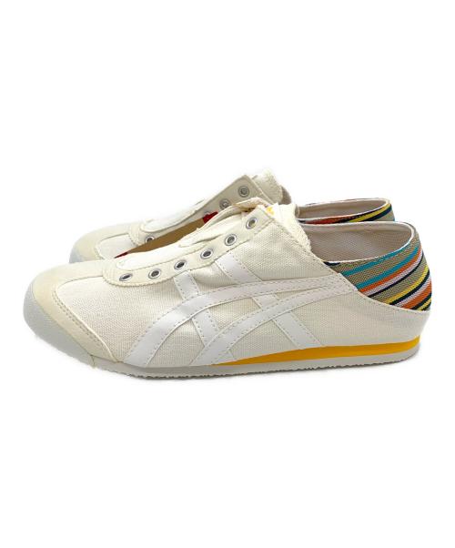 Onitsuka Tiger（オニツカタイガー）Onitsuka Tiger (オニツカタイガー) ローカットスニーカー ホワイト サイズ:US6の古着・服飾アイテム