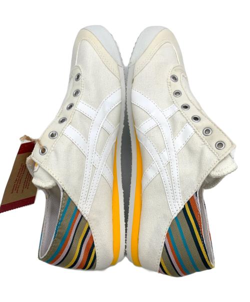 Onitsuka Tiger（オニツカタイガー）Onitsuka Tiger (オニツカタイガー) ローカットスニーカー ホワイト サイズ:US6の古着・服飾アイテム