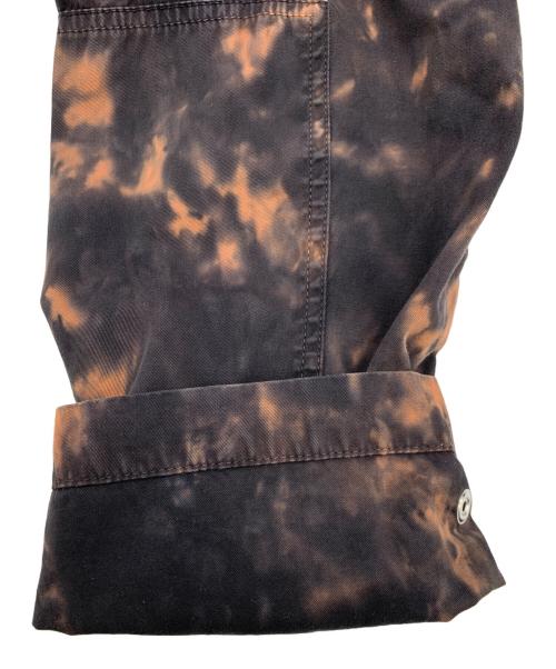 DIESEL（ディーゼル）DIESEL (ディーゼル) M-65ミリタリージャケット ブラック×オレンジ サイズ:XSの古着・服飾アイテム