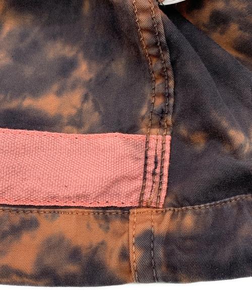 DIESEL（ディーゼル）DIESEL (ディーゼル) M-65ミリタリージャケット ブラック×オレンジ サイズ:XSの古着・服飾アイテム