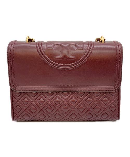 TORY BURCH（トリーバーチ）TORY BURCH (トリーバーチ) ショルダーバッグ ワインレッドの古着・服飾アイテム