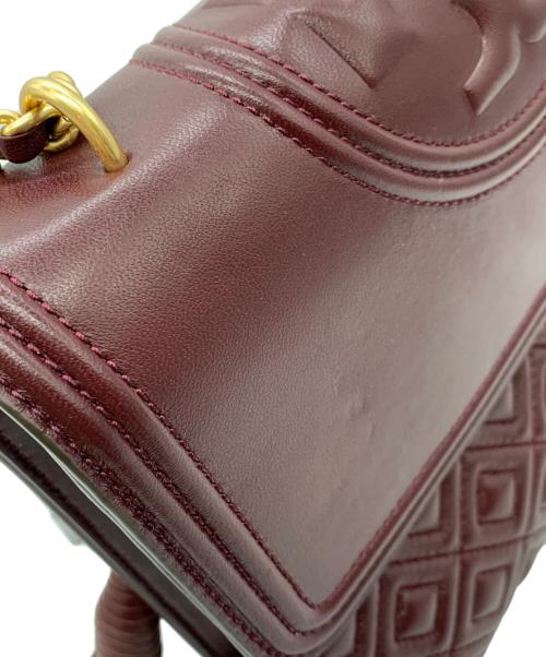 TORY BURCH（トリーバーチ）TORY BURCH (トリーバーチ) ショルダーバッグ ワインレッドの古着・服飾アイテム