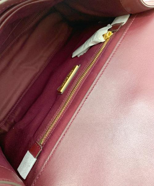 TORY BURCH（トリーバーチ）TORY BURCH (トリーバーチ) ショルダーバッグ ワインレッドの古着・服飾アイテム