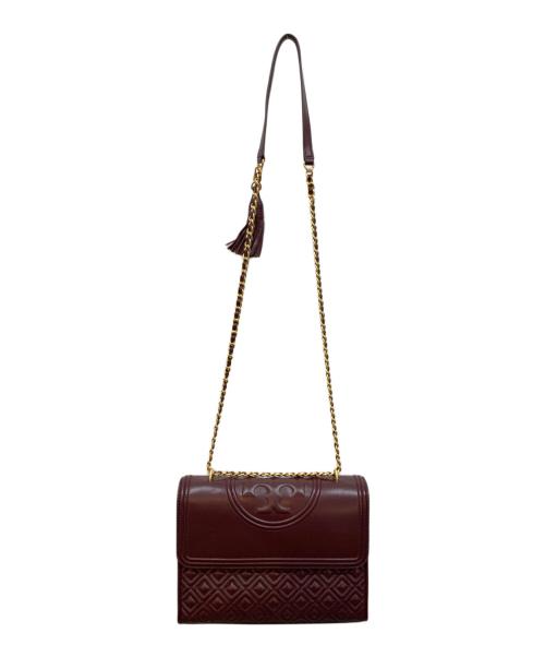 TORY BURCH（トリーバーチ）TORY BURCH (トリーバーチ) ショルダーバッグ ワインレッドの古着・服飾アイテム