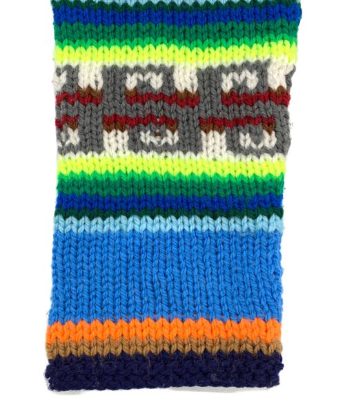 the year of climax zucca（ザ イヤー オブ クライマックス ズッカ）the year of climax zucca (ザ イヤー オブ クライマックス ズッカ) 厚手ニット マルチカラー サイズ:Mの古着・服飾アイテム