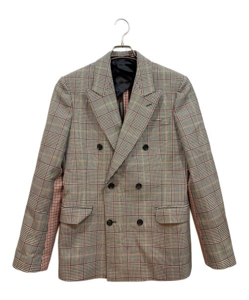 ALEXANDER McQUEEN（アレキサンダーマックイーン）ALEXANDER McQUEEN (アレキサンダーマックイーン) テーラードジャケット グレー サイズ:46の古着・服飾アイテム
