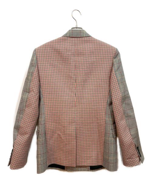 ALEXANDER McQUEEN（アレキサンダーマックイーン）ALEXANDER McQUEEN (アレキサンダーマックイーン) テーラードジャケット グレー サイズ:46の古着・服飾アイテム