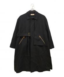 CULLNI（クルニ）の古着「タイロッケンコート」｜ブラック