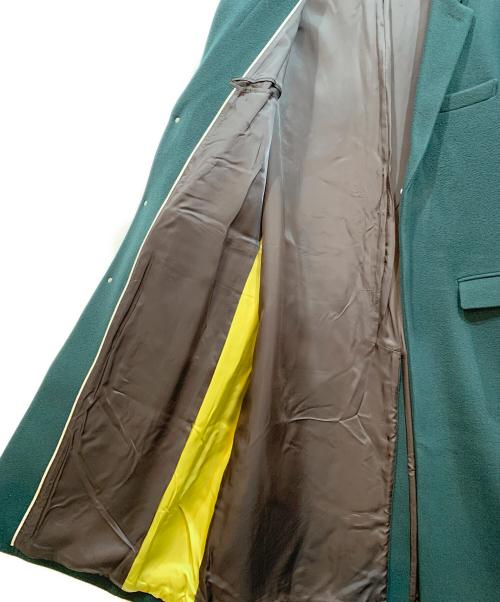 UNITED TOKYO（ユナイテッドトーキョー）UNITED TOKYO (ユナイテッドトーキョー) チェスターコート グリーン サイズ:3の古着・服飾アイテム