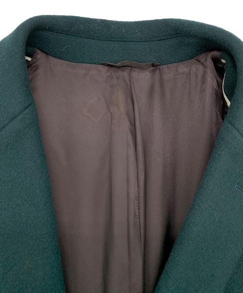 UNITED TOKYO（ユナイテッドトーキョー）UNITED TOKYO (ユナイテッドトーキョー) チェスターコート グリーン サイズ:3の古着・服飾アイテム