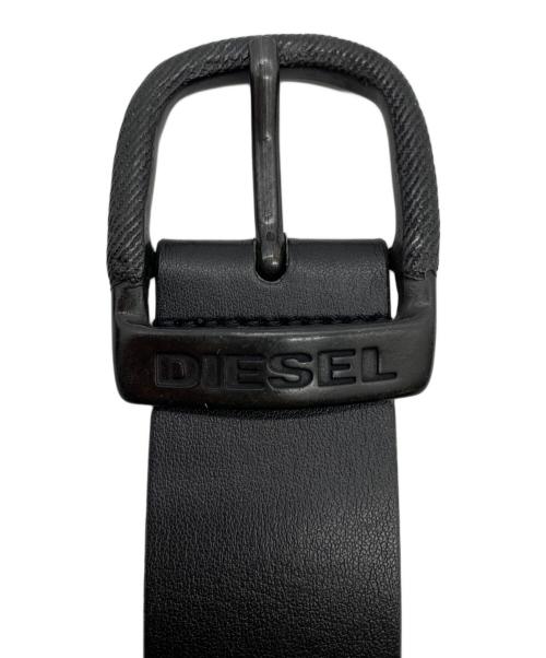 DIESEL（ディーゼル）DIESEL (ディーゼル) ベルト ブラック サイズ:90/36の古着・服飾アイテム