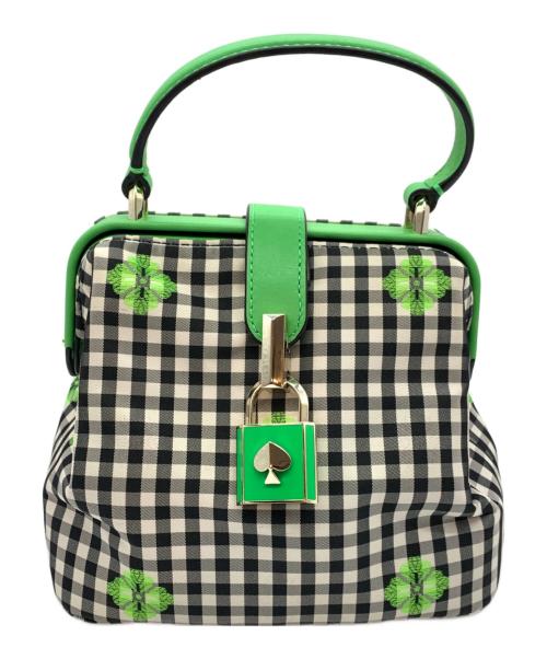 Kate Spade（ケイトスペード）Kate Spade (ケイトスペード) 2WAYミニショルダーバッグ グリーンの古着・服飾アイテム
