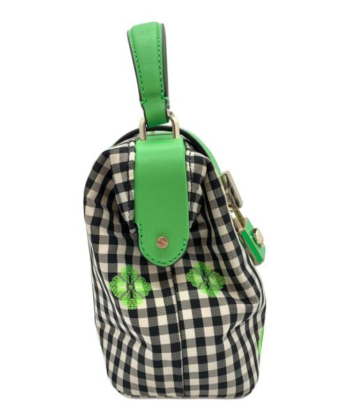 Kate Spade（ケイトスペード）Kate Spade (ケイトスペード) 2WAYミニショルダーバッグ グリーンの古着・服飾アイテム