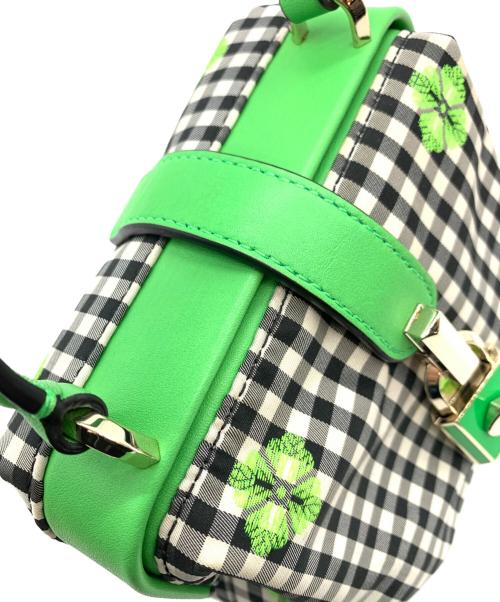 Kate Spade（ケイトスペード）Kate Spade (ケイトスペード) 2WAYミニショルダーバッグ グリーンの古着・服飾アイテム